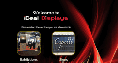 Desktop Screenshot of ideal-displays.co.uk